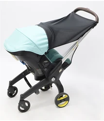 Baby Accessories Stroller Sunshade Cotton Stretchable UV-proof Sun Protector Light Trolley Baby Windshield Parasol for Donna