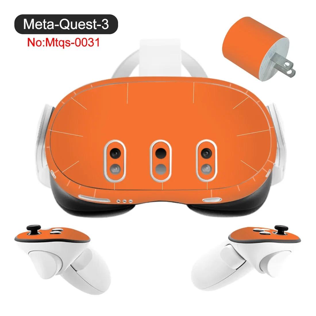 For Mate Quest 3 generation game console sticker protective film cover VR glasses handle personalized cartoon color sticker