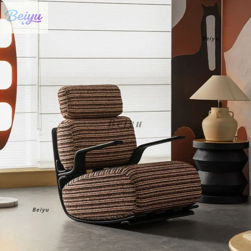 الأثاث الرجعية بسيطة كرسي واحد شرفة عارضة المنزل كرسي متأرجح غرفة نوم غرفة المعيشة مصمم أريكة كرسي #1