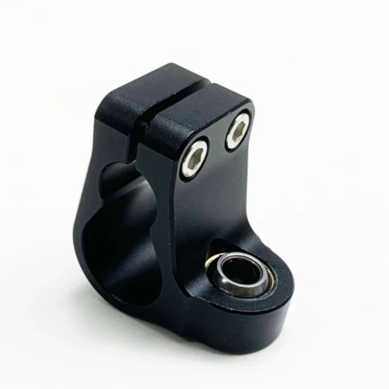Applicable to motorcycle titanium ruler damper clamp hoop transfer code fixed seat bottom sea soul Olins modified accessories