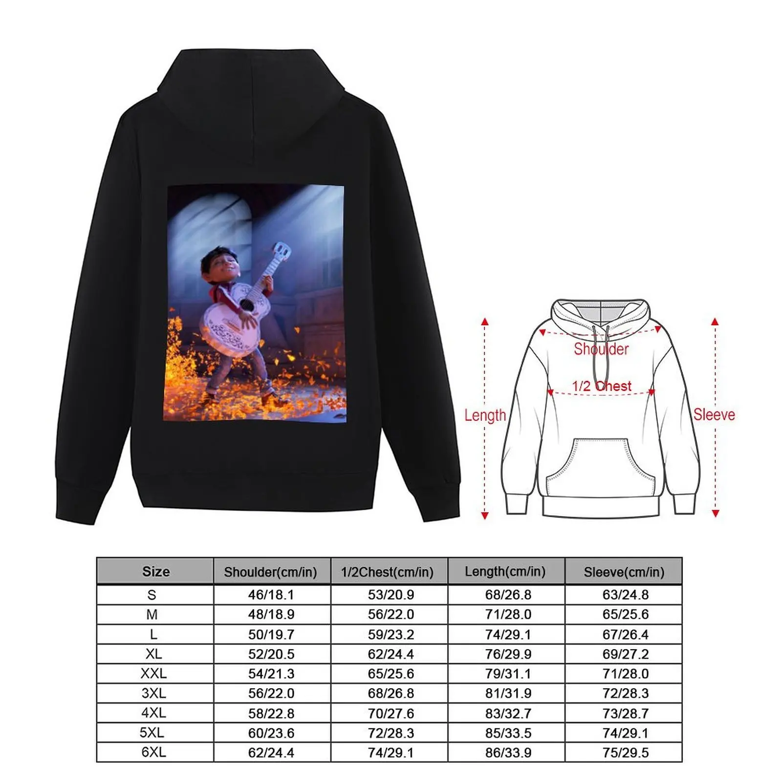 ملابس بقلنسوة لفيلم كوكو للرجال لخريف وخريف منتجات جديدة ملابس رجالية بقلنسوة للرجال