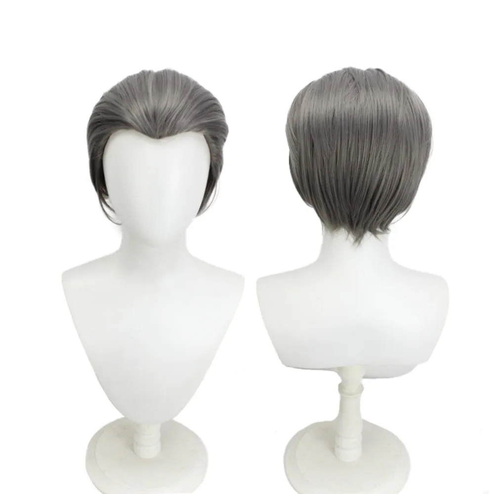 

JoJo's Bizarre Adventure Koichi Hirose Cosplay Wig Dark Grey Hair