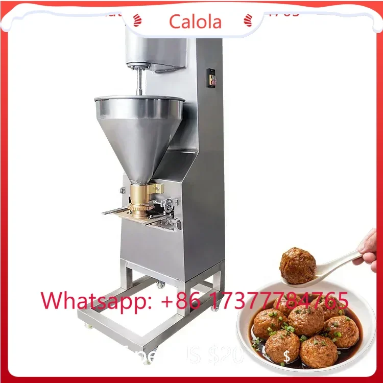 

Do the lion head special meatball machine commercial automatic meatball machine public do big meatball machine