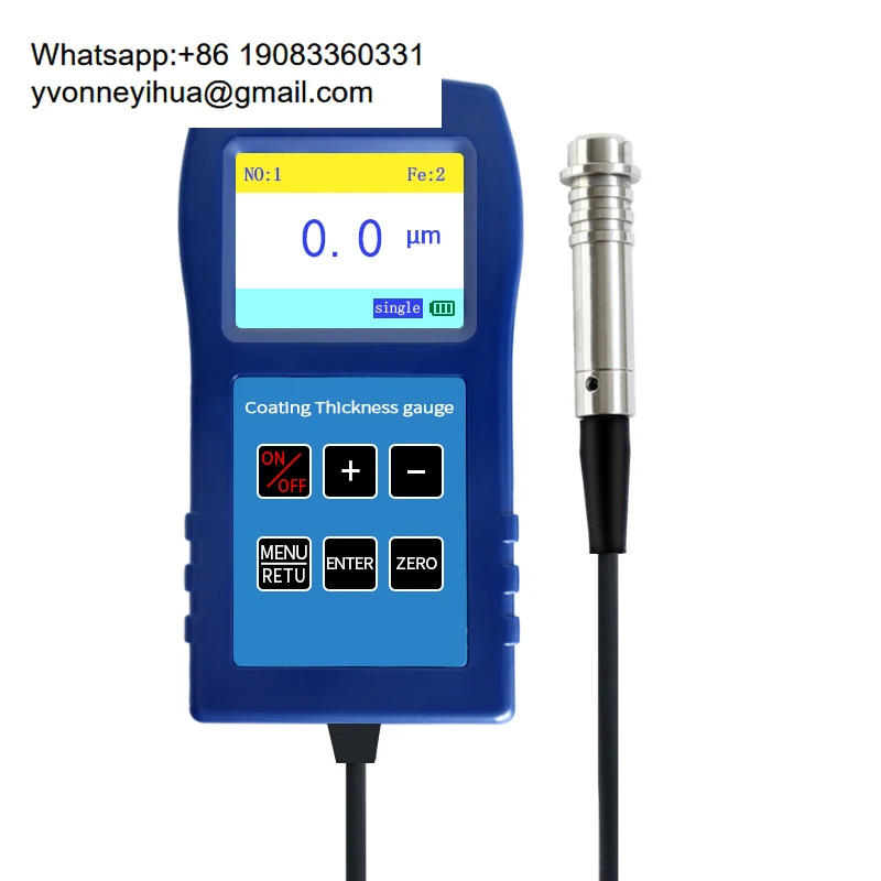 

DONGRU DR360 Chrome Coating Thickness Meter High Precision Gauges Tool With 1 Year Warranty