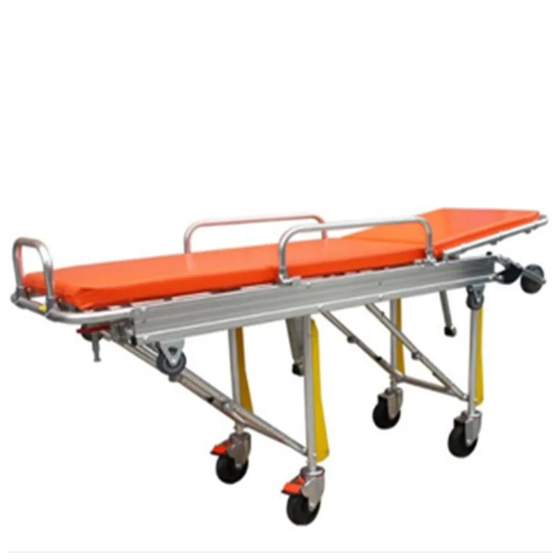 Medical First Aid Patient Transfer Foldable Ambulance Stretcher