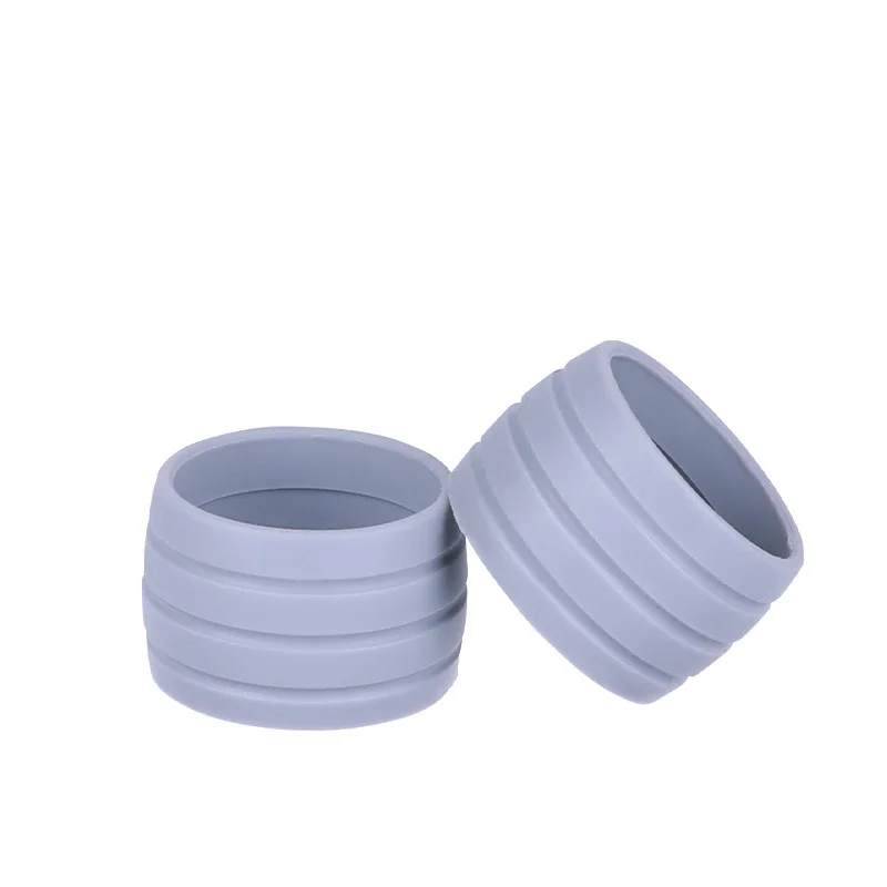 2 stücke Straße Fahrrad Lenker Strap Band Befestigung Silikon Ring Anti-Slip Gummi Hülse Schlaufen Hohe Elastische Lenker Band feste Ring
