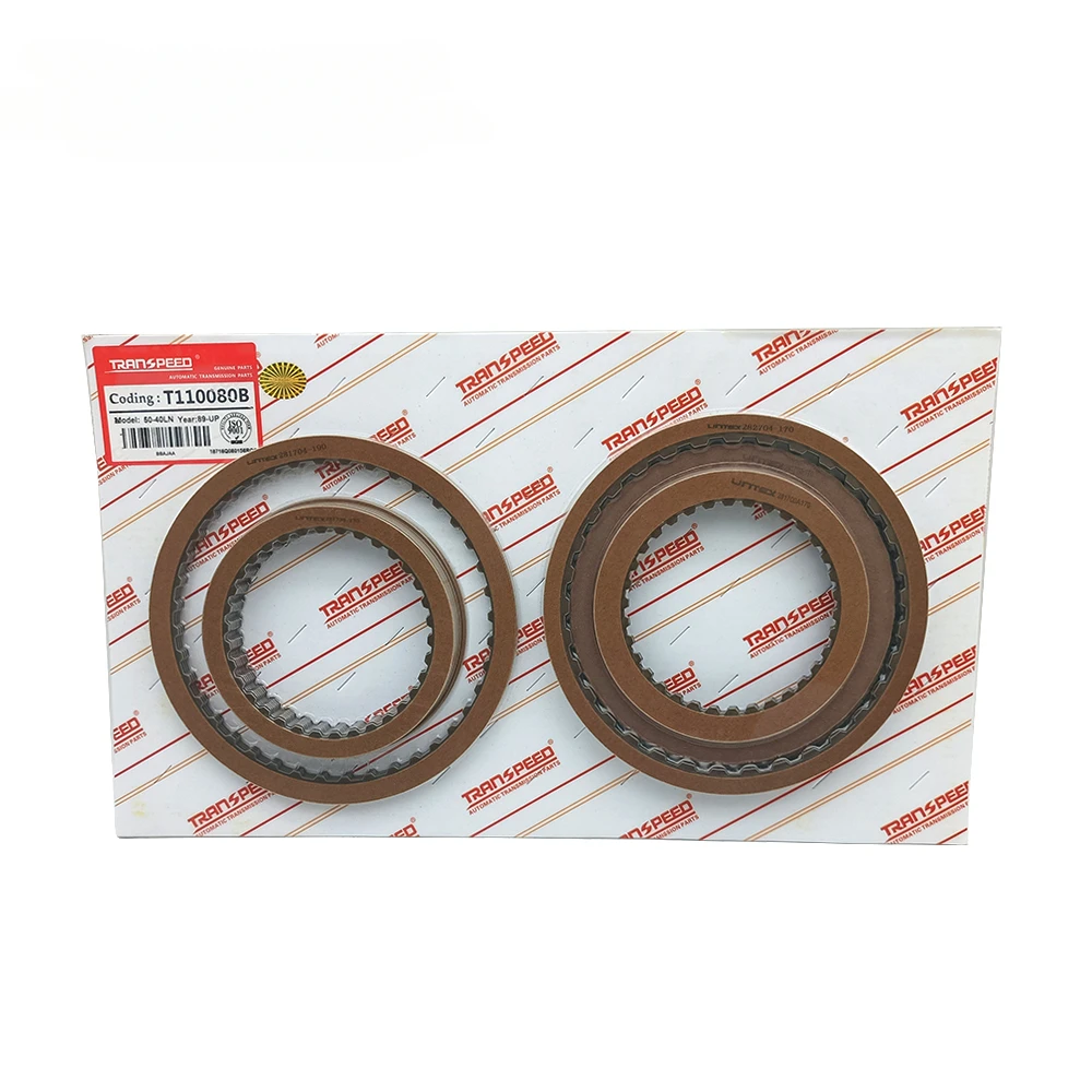 

Transpeed Aw50-40ln Aw50-40 Automotive Parts Transmission Friction Plate Clutch Discs Kitcustom