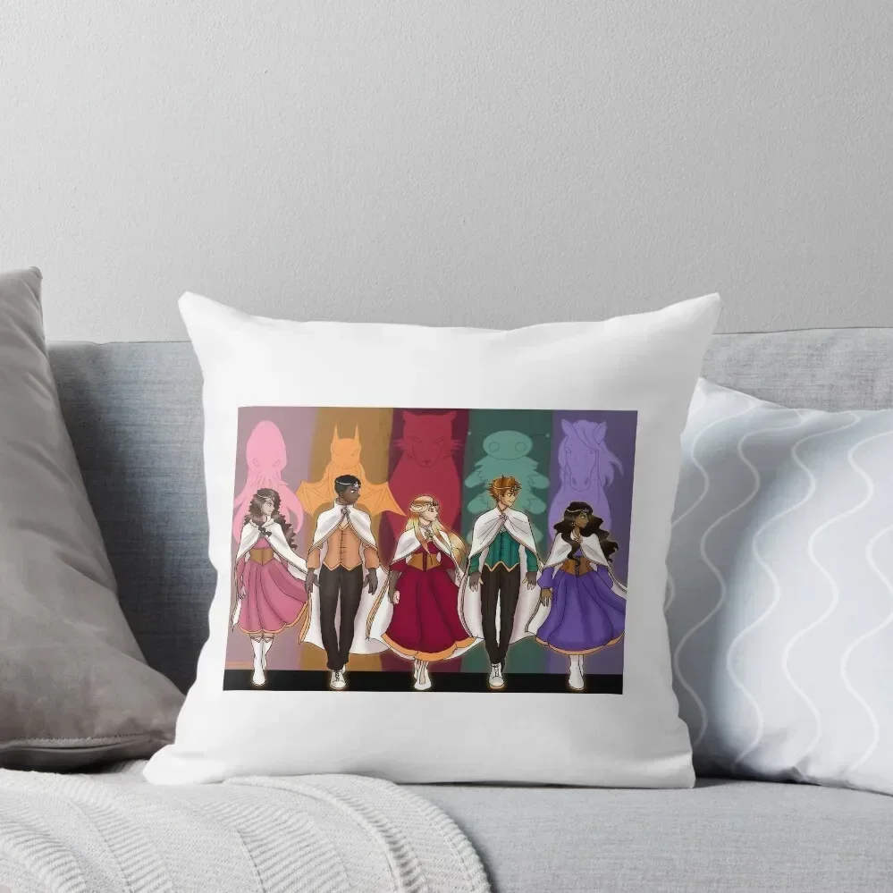 

Team Valiant KOTLC Throw Pillow Pillow Cases Decorative anime girl pillow cover luxury pillowcase