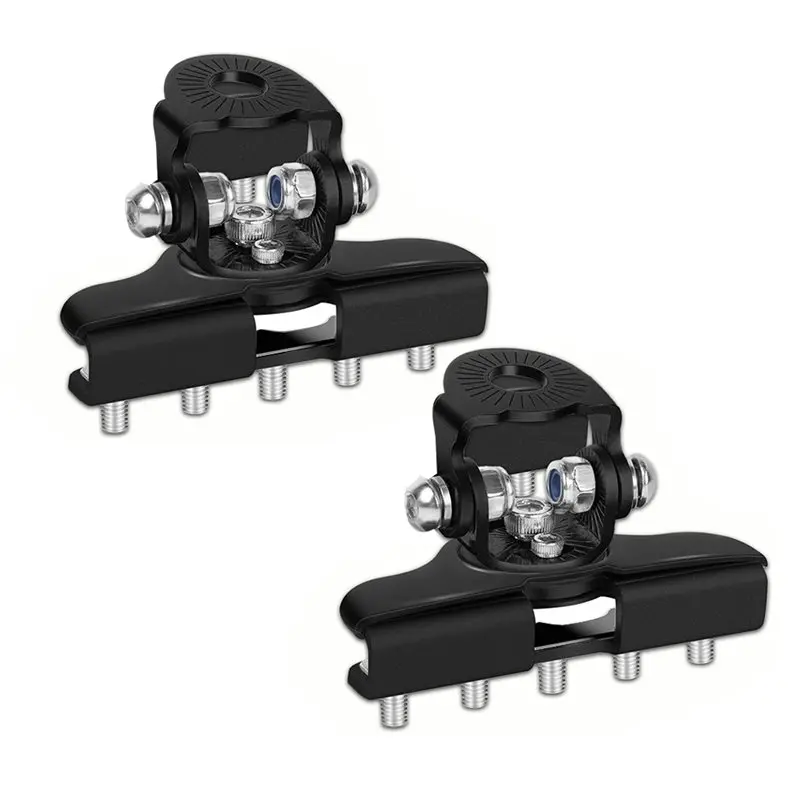 

LICE-Led Pod Light Mounts 2Pcs, Universal 304 Stainless Steel LED Light Bar Mounting Brackets Adjustable