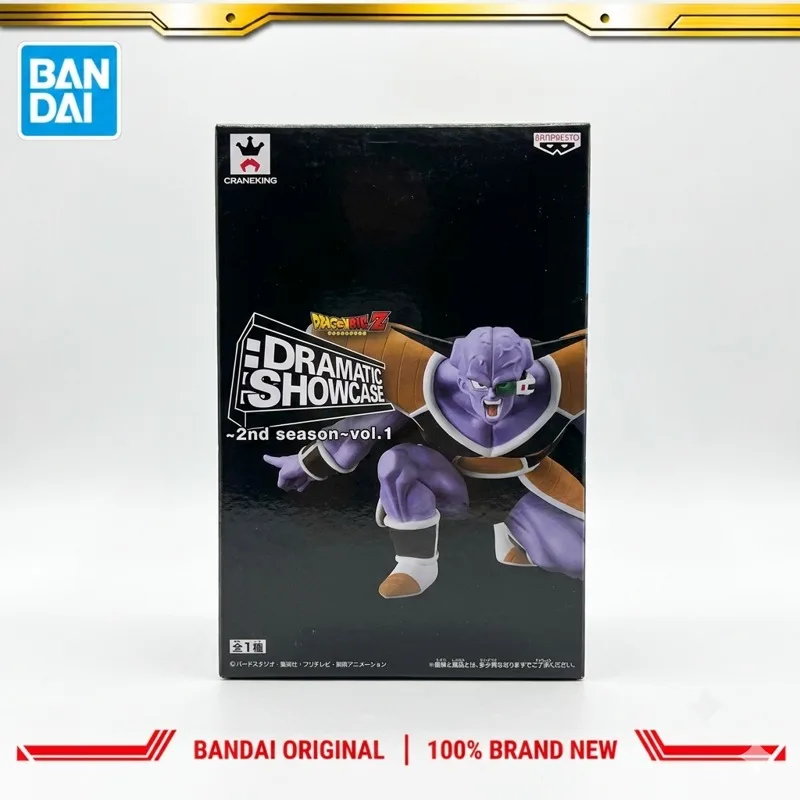 В наличии: Оригинальная фигурка Bandai Banpresto Dragon Ball Ginyu, новая, в коробке, модель персонажа аниме, игрушка-модель для коллекционирования.