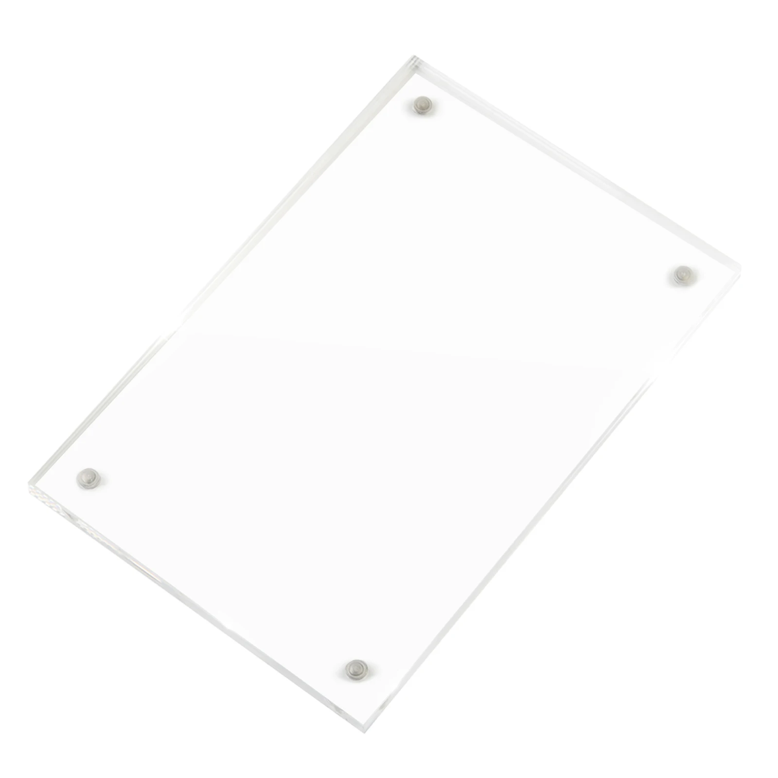Transparent Acrylic Photo Frame Magnetic Poster Display Stand Easy To Install And Reliable To Use And Reliable To Use