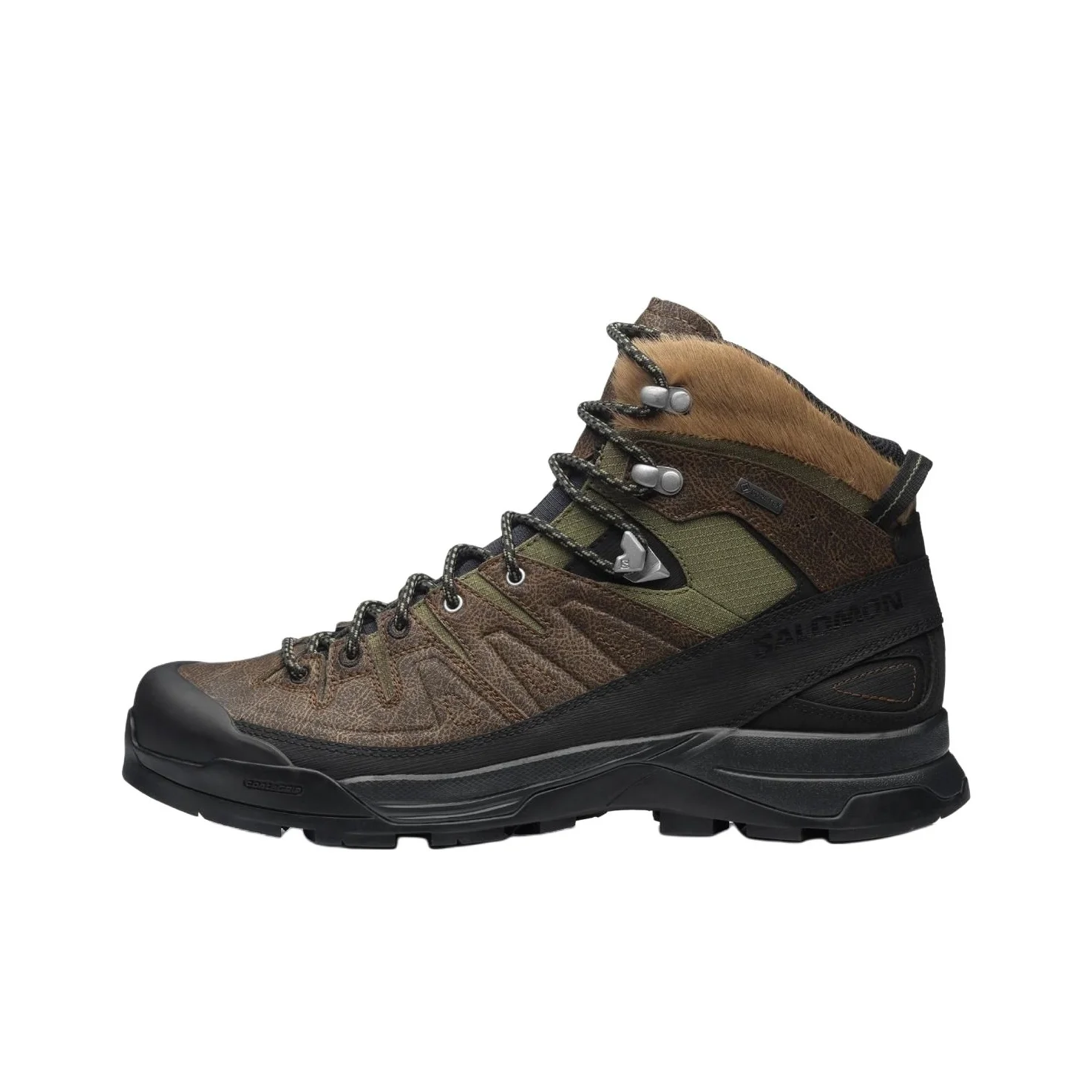 SALOMON X ALP Mid top Running Shoes Unisex Brown L47795900