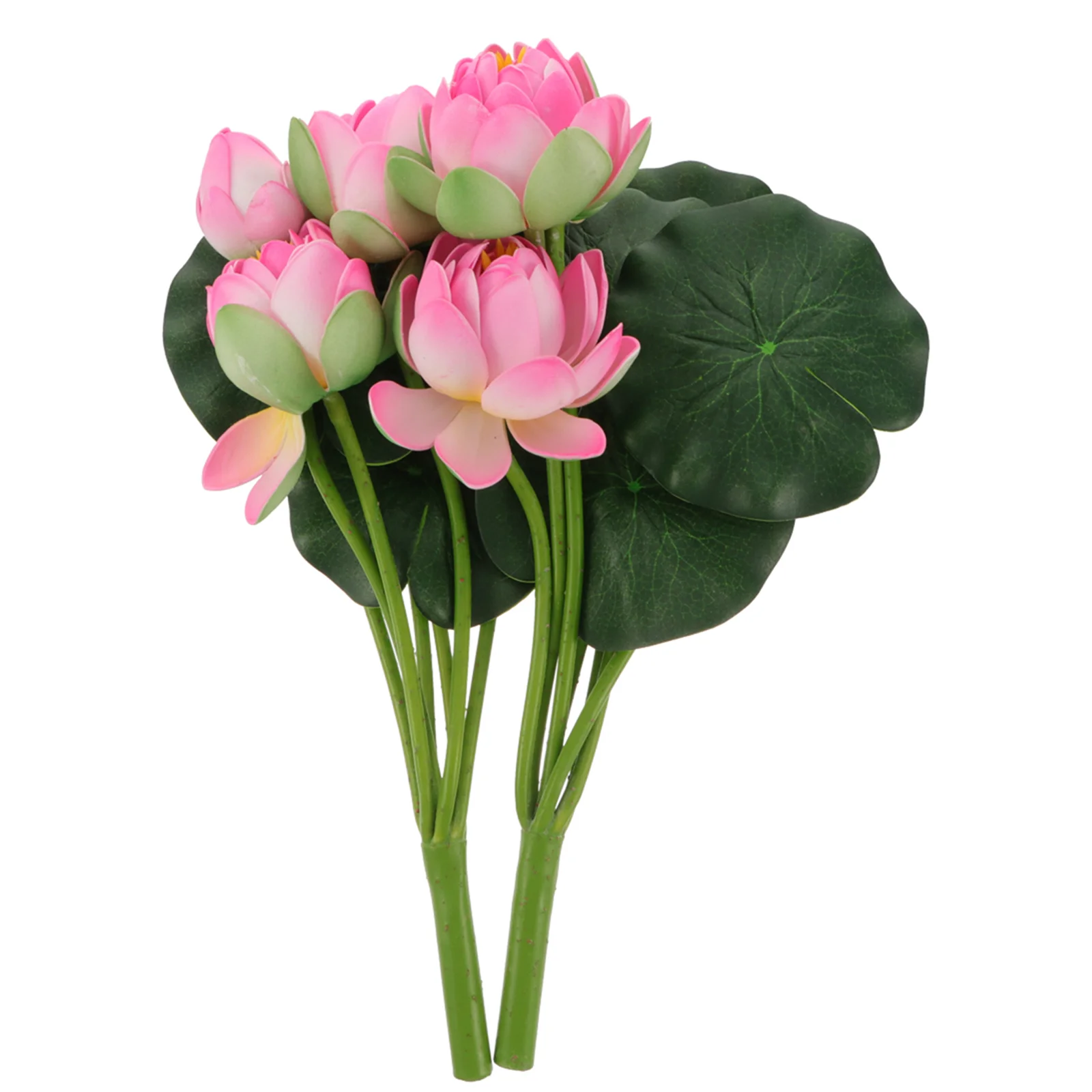 

2 Pcs Simulation Lotus Decoration Artificial Plants Outdoor Fake Flower Flowers Adornments Eva Wedding Bride Photo Props