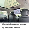 BMW 폭스바겐 HD IPS 버스 TV 뒷좌석 극장 모니터용 천장 스크린, 안드로이드 9.0 자동차 지붕 모니터, 15.6 인치 6