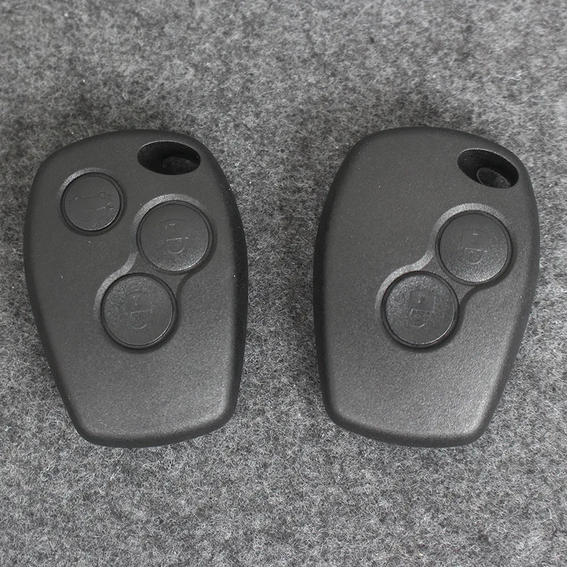 Key Case 2/3 Buttons for Renault Megane Modus Espace Laguna Duster Logan DACIA Sandero Fluence Clio Kango for NISSAN ALMERA