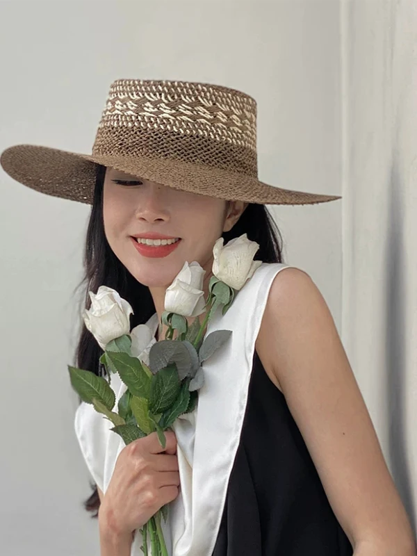 sombrero-de-paja-de-ala-ancha-tejido-a-mano-estilo-coreano-mustkoo-gorra-de-viaje-con-parte-superior-plana-para-mujer-todas-las-temporadas-material-natural