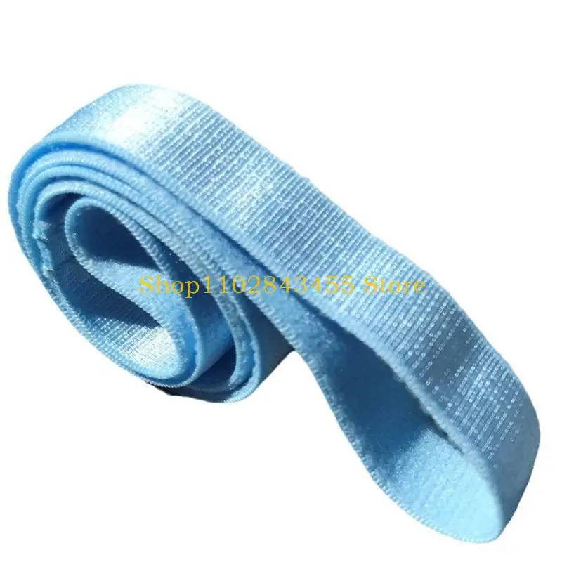49MC Stretchable Ballet Waistband Belt Sash For Grading Exams And Performances Cotton Fabric Multiple Color