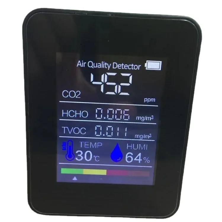 Stable Semiconductor Carbon Dioxide Detector CO2 Detector TVOC Air Temperature And Humidity Quality NDIR Detector00