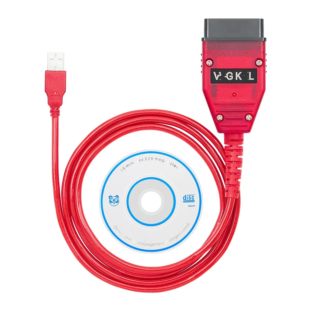 VAG 409.1 COM KKL 409 FTDI FT232RL Real 9241A K Line OBD 2 OBD2 Car Diagnostic Tools Interface Cable for V-W Series Car