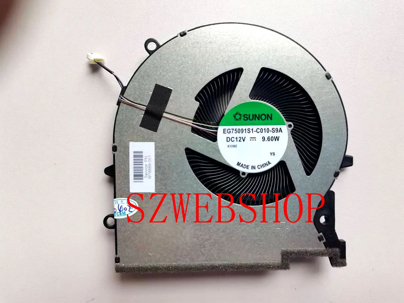 Imagem -04 - Ventilador de Cpu Gpu para Laptop hp Omen Plus 17-ck 17-ck1020nr 17-ck0372nr Tpn-q266 Novo