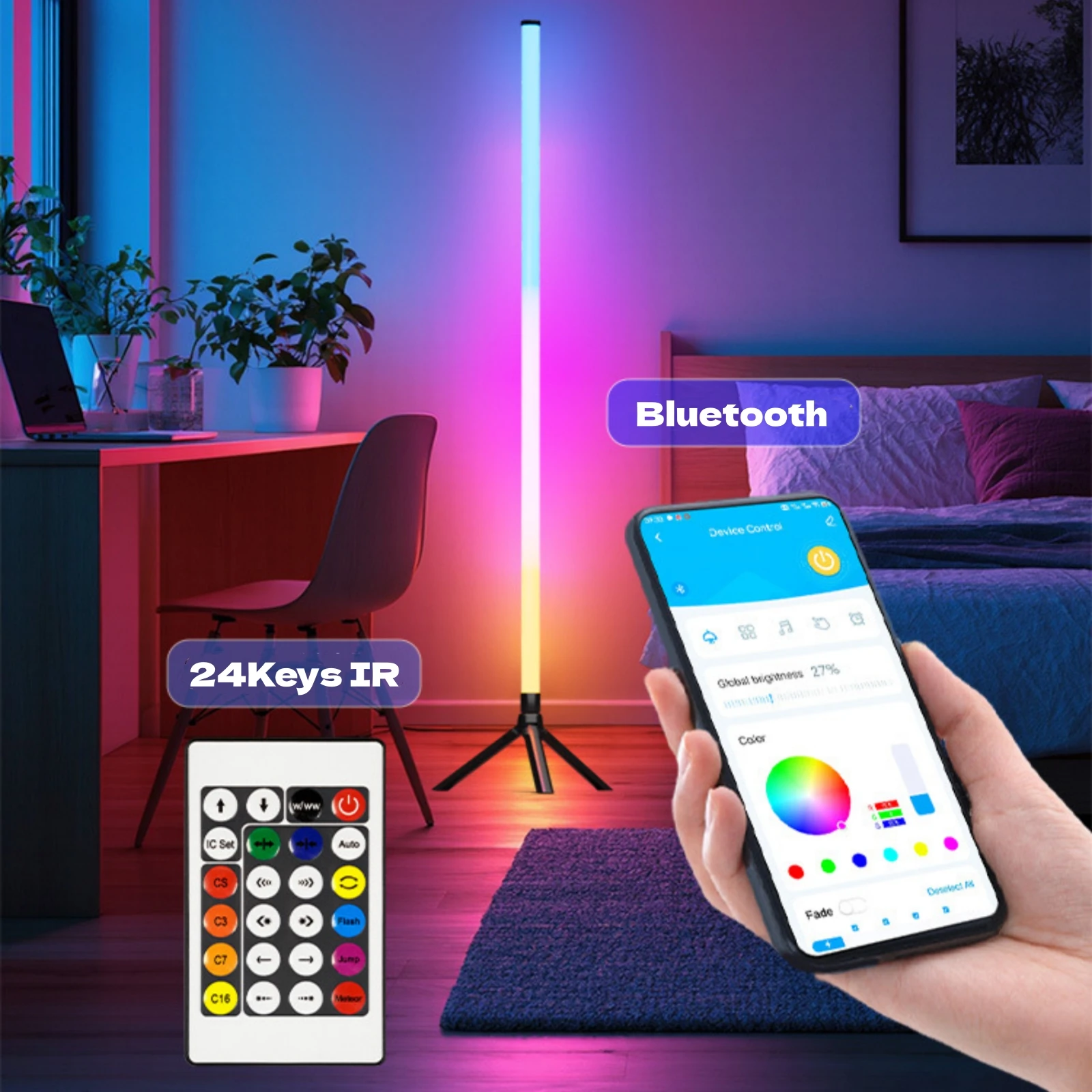 Thumbnail 4 - #9 Cheapest RGB Floor Lamps Deals You Can Get