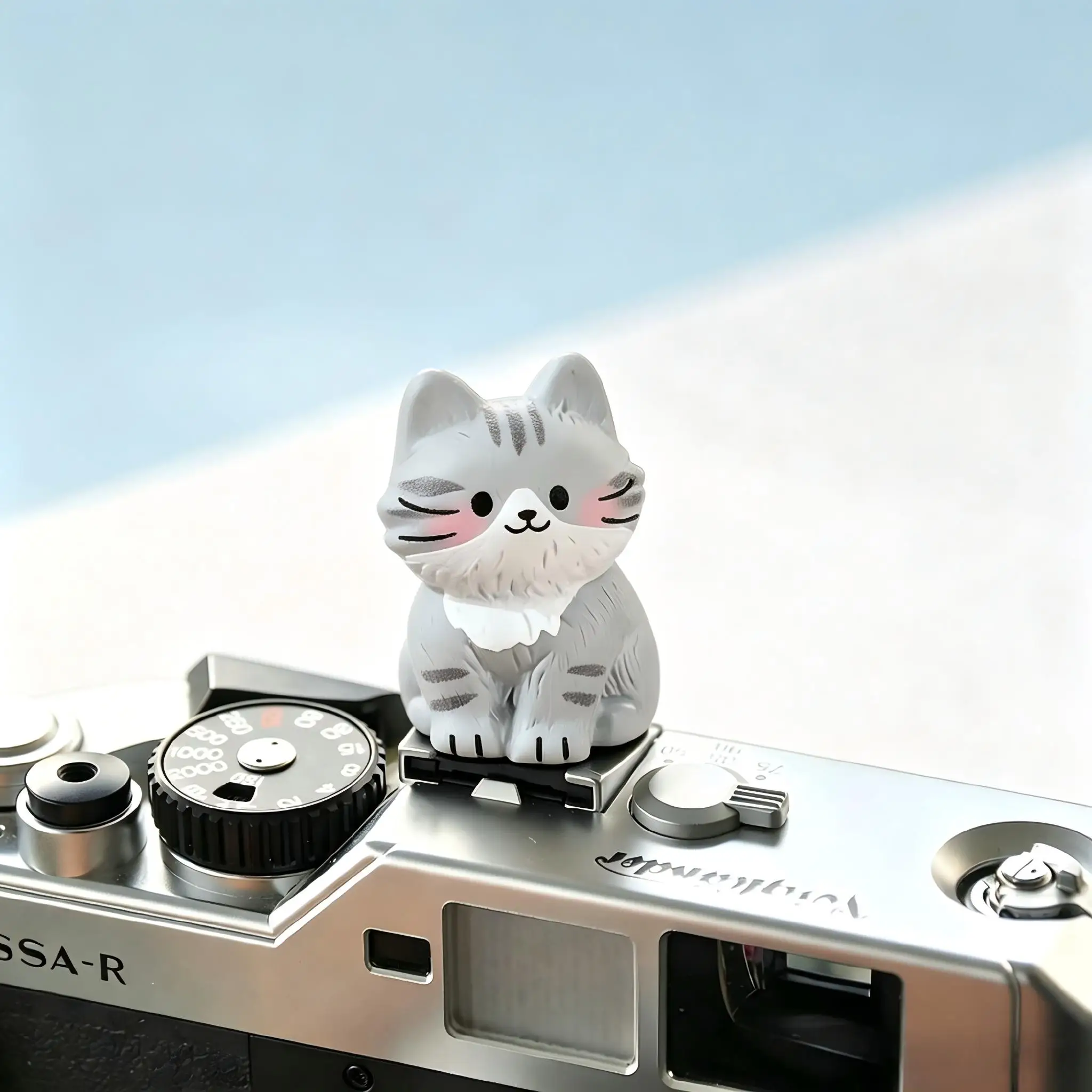 Cartoon Cat Hot Shoe Cover, Dustproof Anti-Scratch Protect Port, For Sony A6700 ZV-E1 Fujifilm X-T30 Canon R6 II Nikon Z6 III
