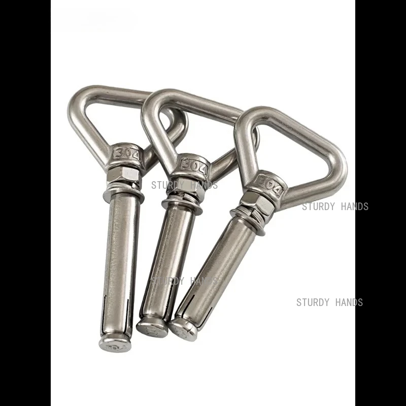 10PCS 304 stainless steel hoop hook multifunctional yoga swing installation lifting ring expansion bolt hardware accessories