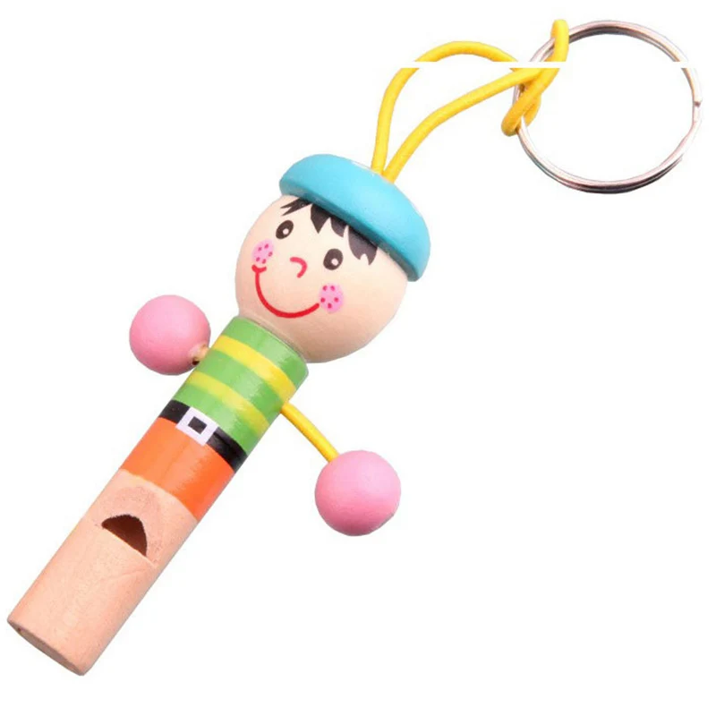 Children Wooden Whistle Pirate Toy Musical Gift Educational Musical Toys Festival Birthday Party Gifts Presents Toy Kid Gift