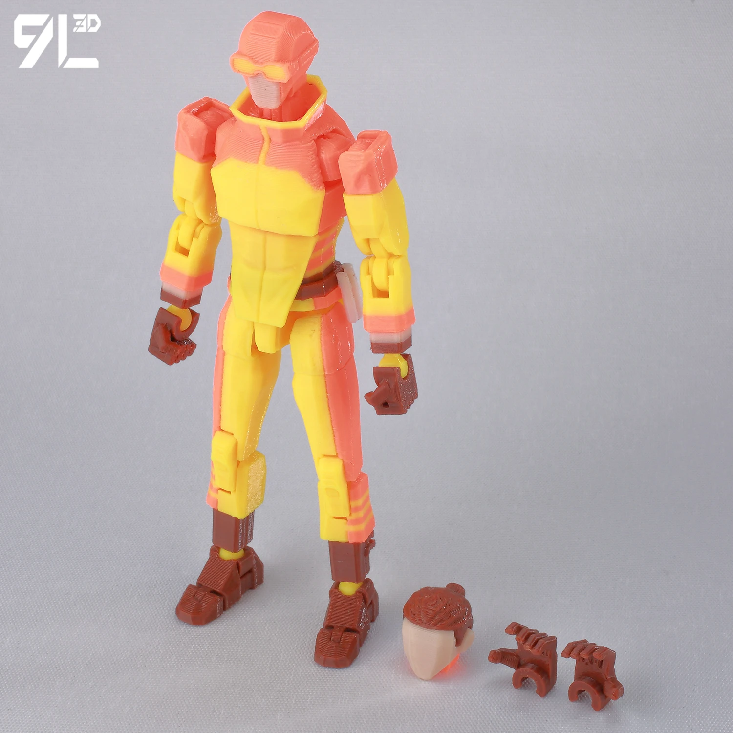 9L3D Superhero Team Invincible Boy Heroes Action Figure Lucky13 Dummy13 Veelkleurige T13 Multi-Jointed Collectible Toys Titan13