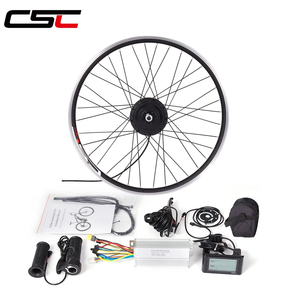 AliExpress CSC E Bike Conversion Kit 36V 350W hub Motor for 20in 26in 27.5in 28in 29in 700C Front rear Bicycle