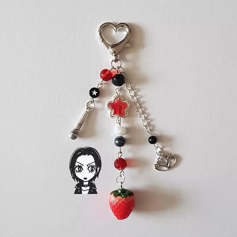 nana inspired keychains Handmade Charm Y2K