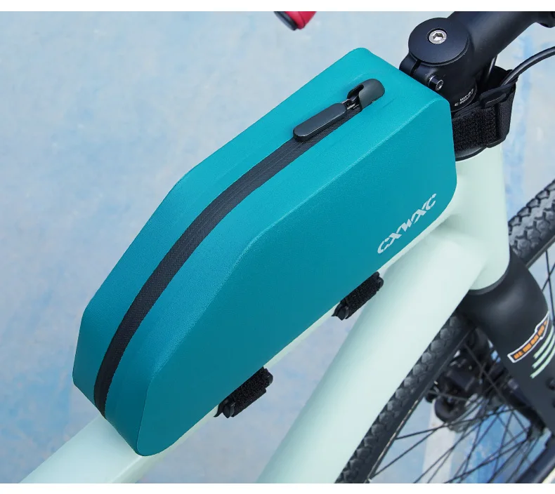 CXWXC Fahrrad-Oberrohrtasche Wasserdichte Hülle Mit Bolzenbefestigung & Riemen Aerodynamisch Geringer Widerstand Für Triathlon Gravel MTB Rennrad – Detail 19