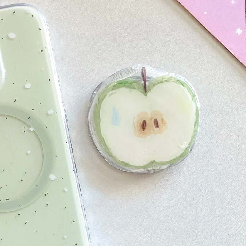 

Korea Cute Cartoon Apple Magnetic Holder Grip Tok Griptok Phone Stand Holder Support For iPhone 15 14 For Pad Magsafe Smart Tok