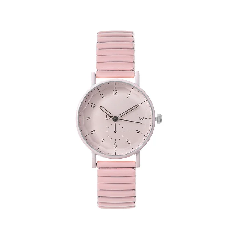 Orologio da donna di moda cinturino elastico studente casual design versatile orologio da polso al quarzo Dropshipping Relojes Para Mujer Montre Femme