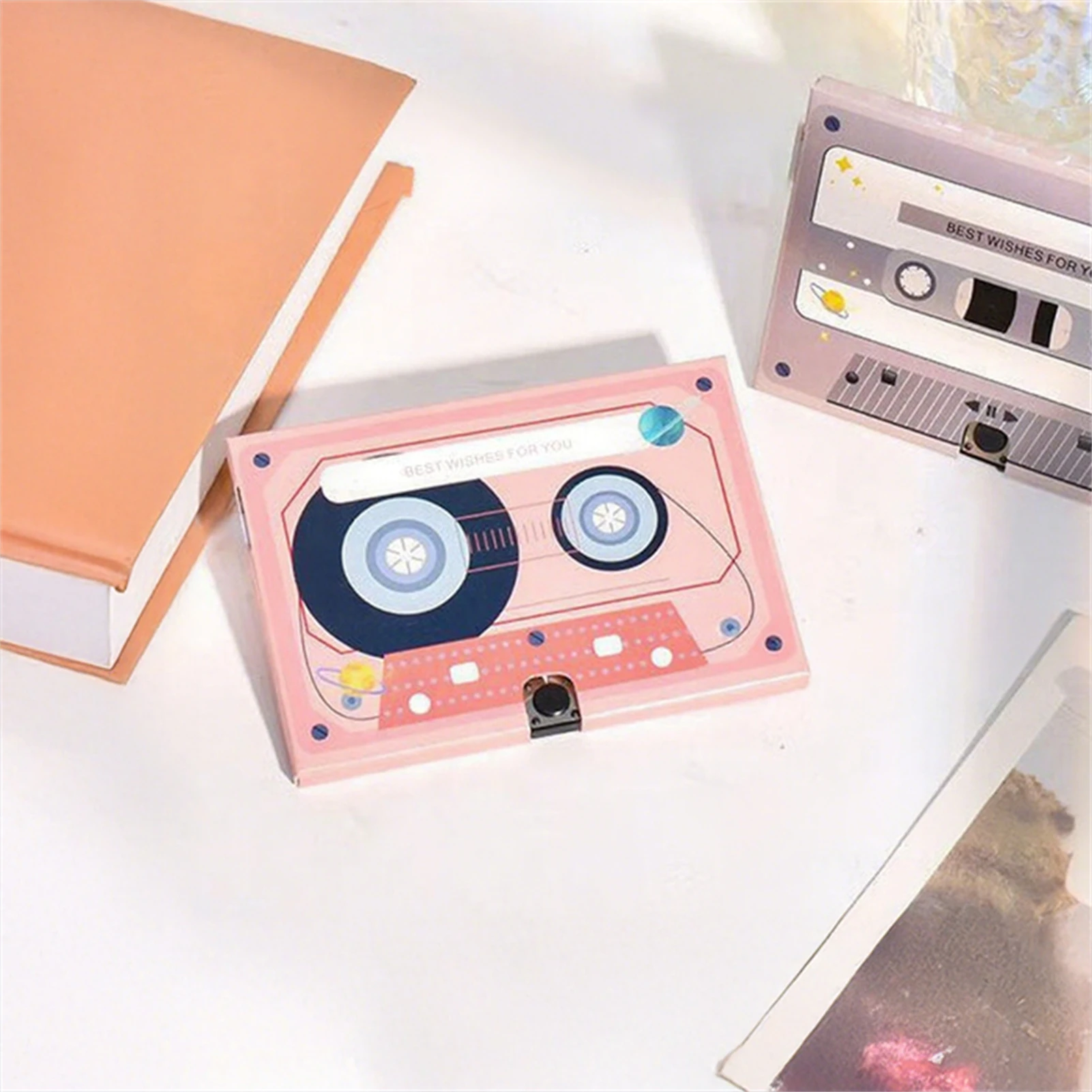 

2026 Valentine's Day Card Creative Recording Cassette Confession Card For Crush Festival Party Voice Message Card Surprise Gifts