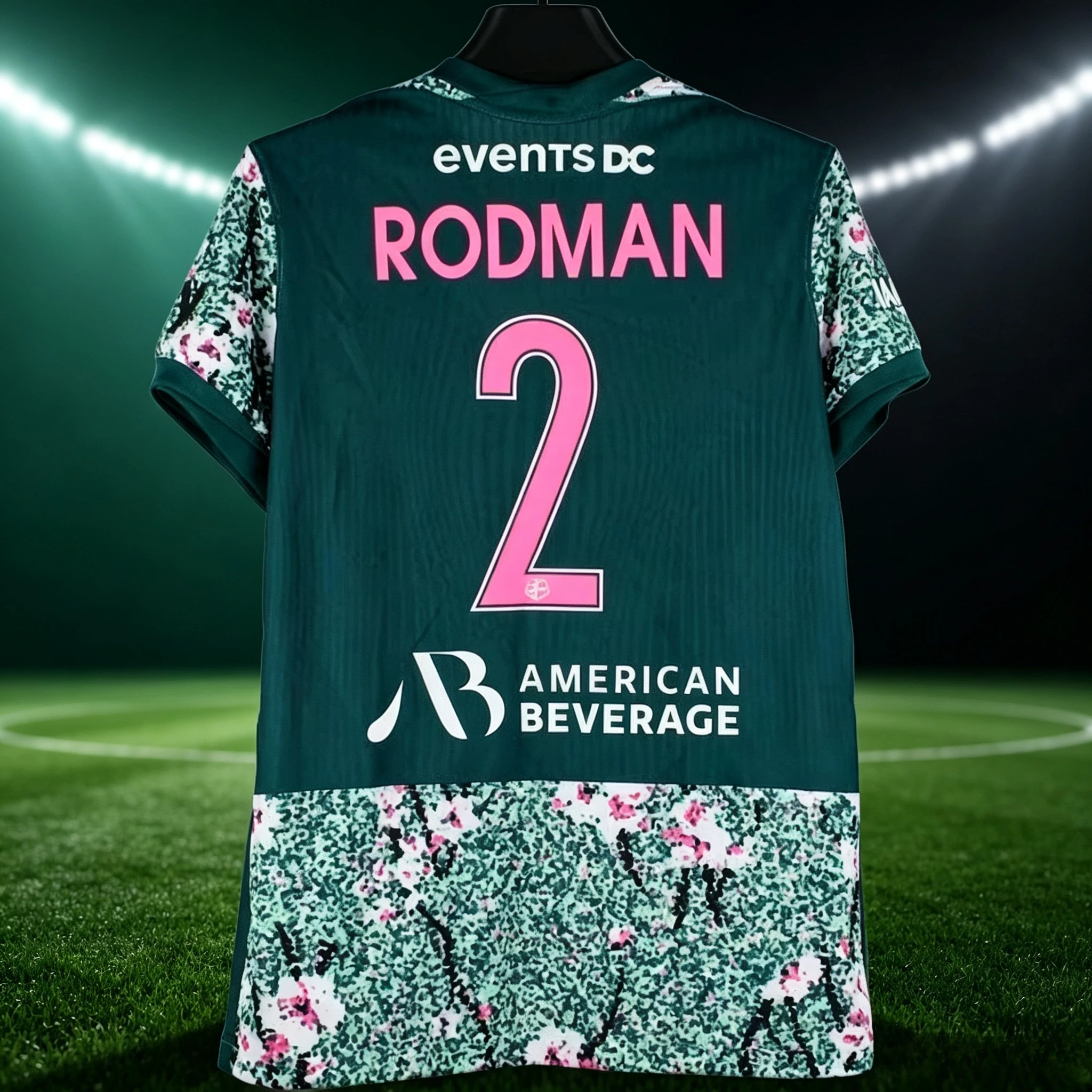 26-27 Washington Spirit Trinity Rodman Football Jersey Shirt, Men Women 3D Print Jersey Summer Training Quick Drying Sweatshirt