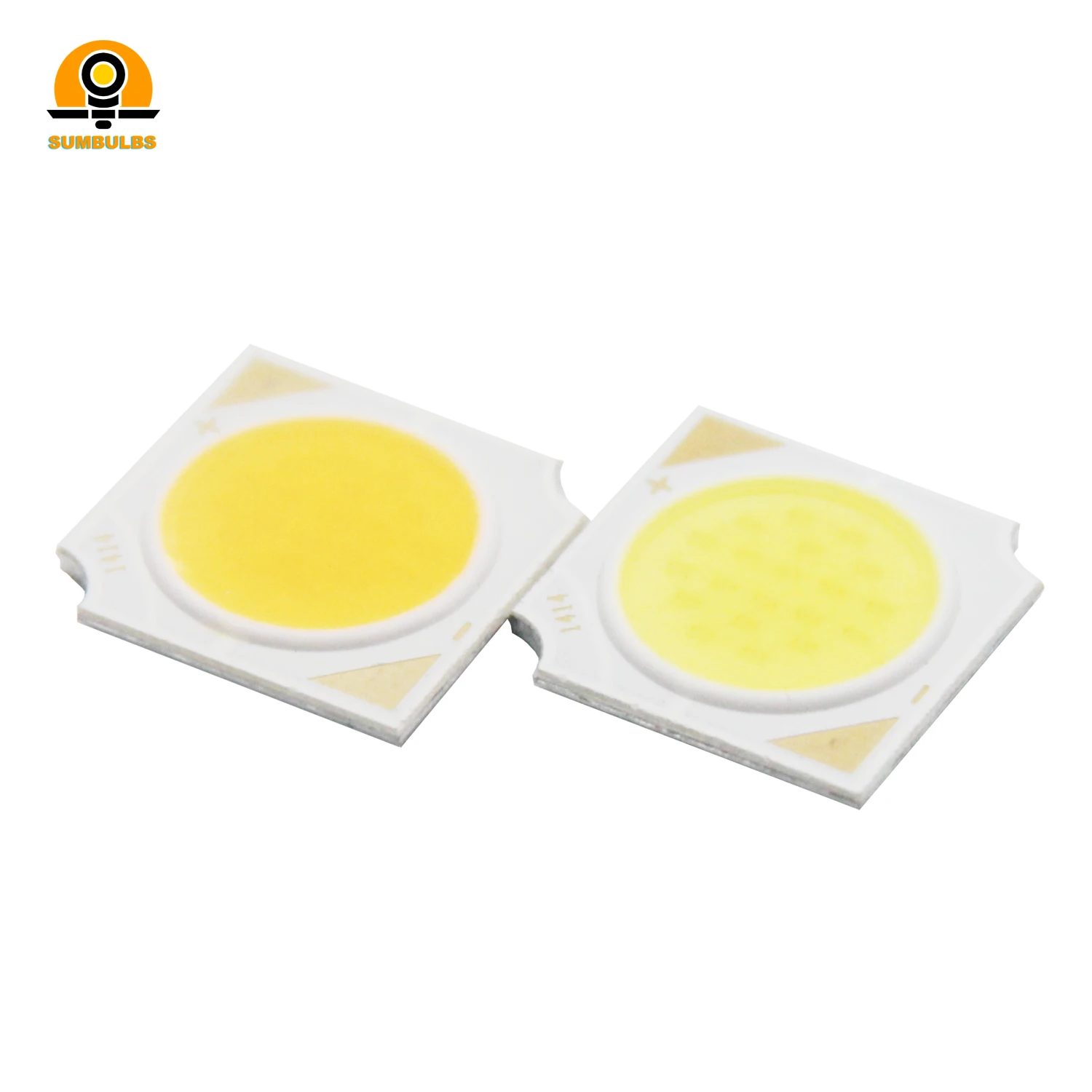 Módulo LED para lámpara de interior, fuente de luz COB, Chips Epistar, frío y cálido blanco Natural, 3W, 5W, 7W, 10W, 12W, 14x14mm