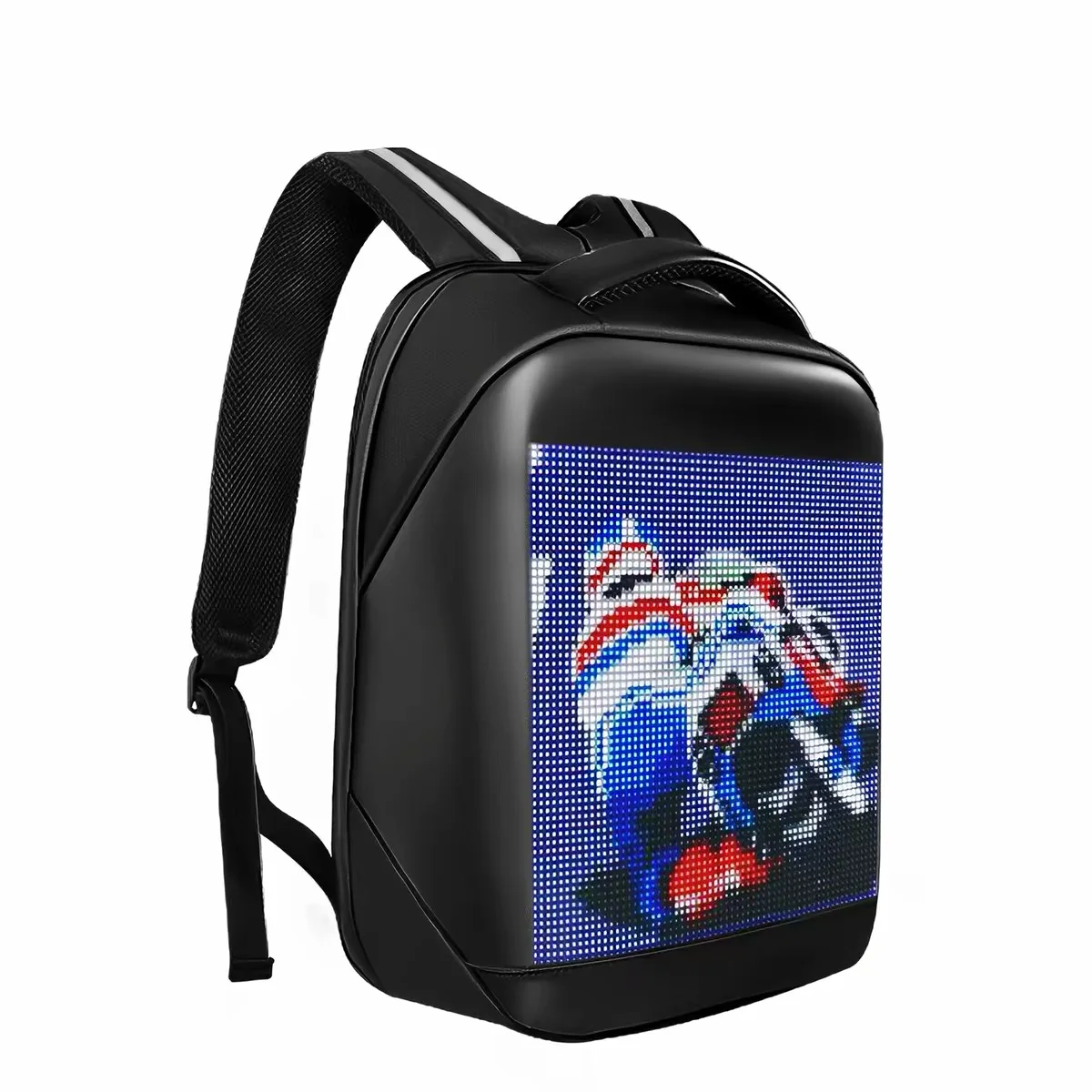 Display screen backpack digital backpack LED backpack display screen backpack desktop wall mounted backpack car mounted