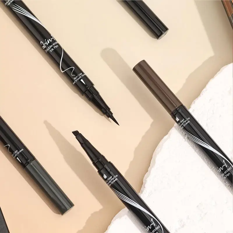 Q1FB Créez les sourcils ultimes avec 4 fourchettes pointe à crayon à sourcil Elegant Brow Definer Brows à l'apparence