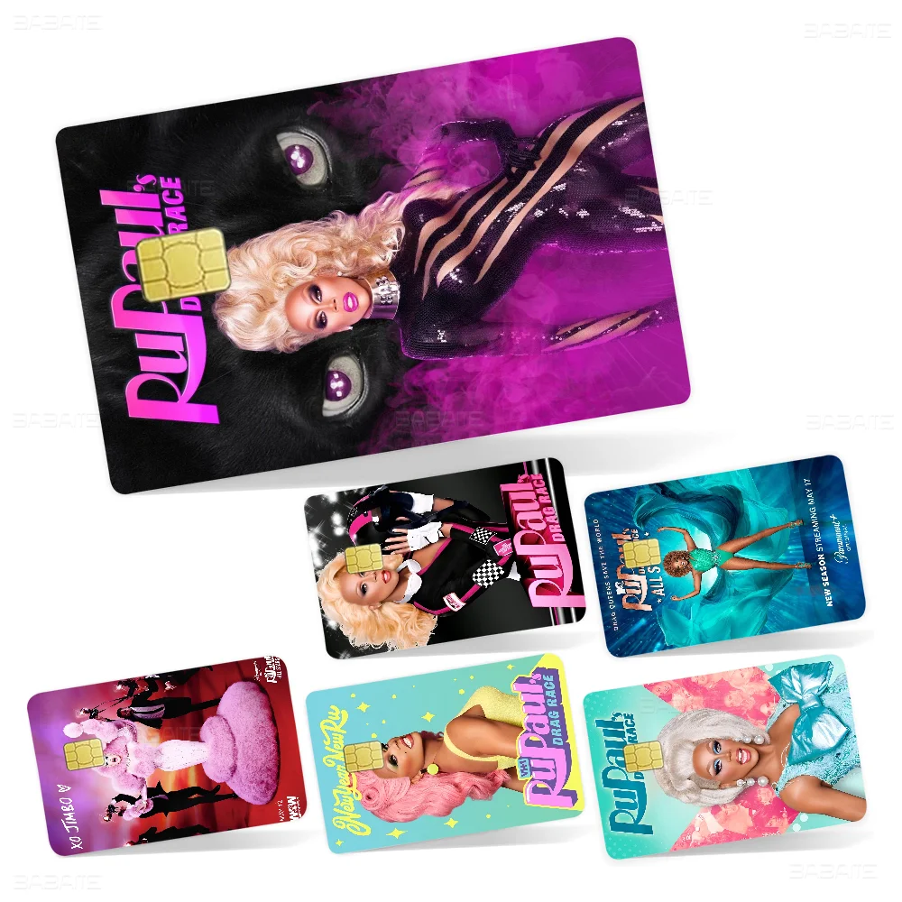 

R-RuPaul 100% Hot Sale Amine Credit Debit Bank Card Bus Card Film Skin Sticker