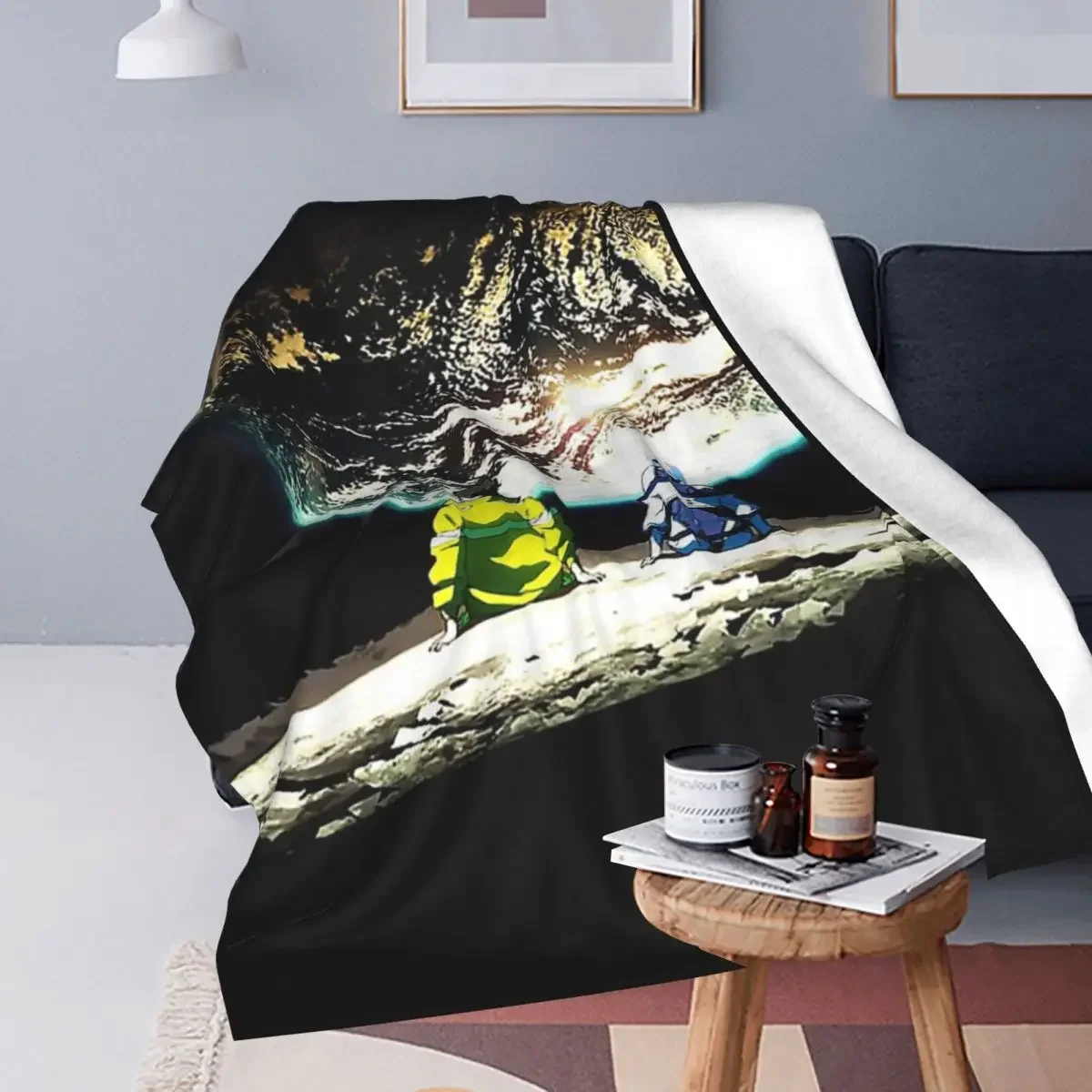 Cyberpunk Edgerunners David Martinez Blanket Soft Warm Flannel Throw Blanket Bedding for Bed Living room Travel Home Couch