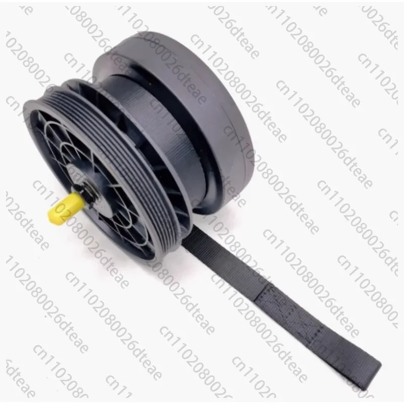 

Rowing Machine Webbing Rebound Damper with Belt Replacement Gym Resistance System Durable Gym Rower Spring Box Webbing Wheel