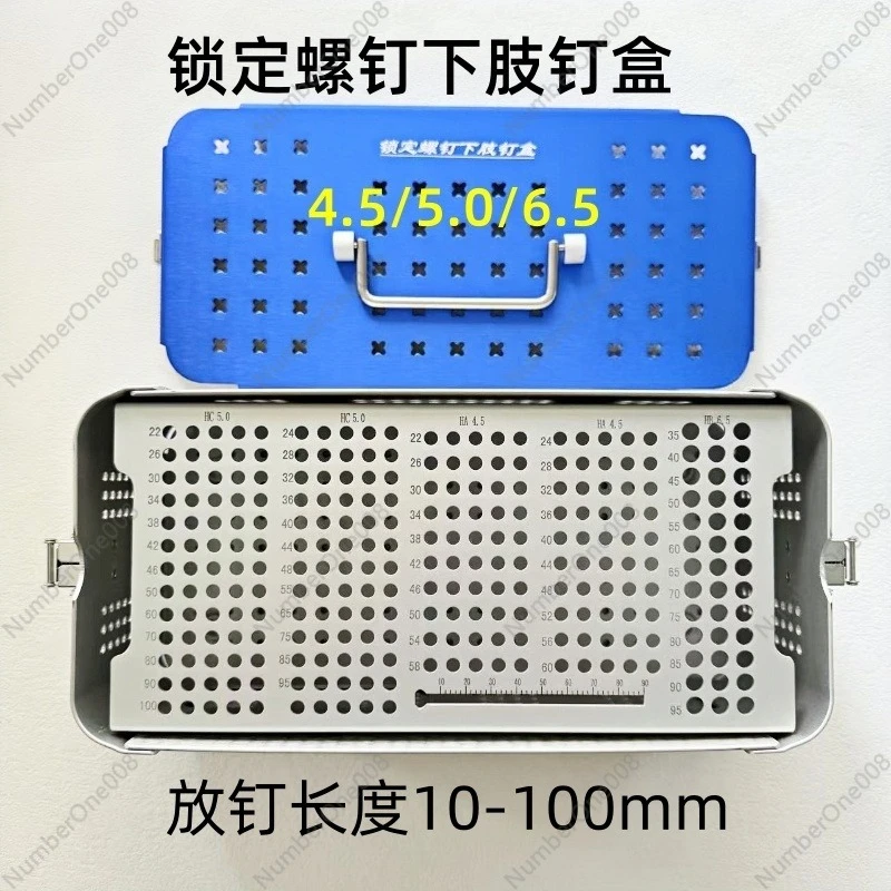 

Medical Orthopedic Screw Box, Upper Limb Locking Screw Box 2.7 3.5 4.0