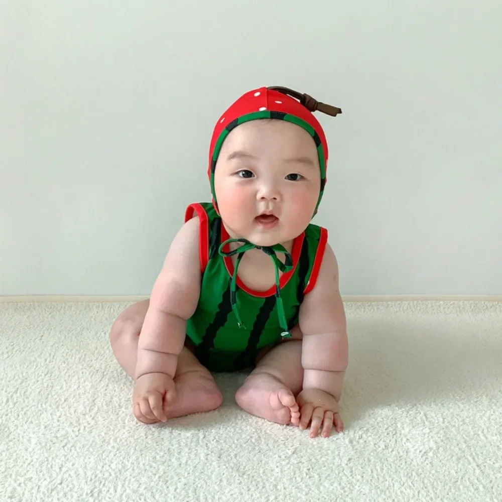 Vêtements d'été pour nouveau-né, nouvelle combinaison pour bébé, en forme de Fruit mignon, vêtements une pièce pour bébé garçon, 2025