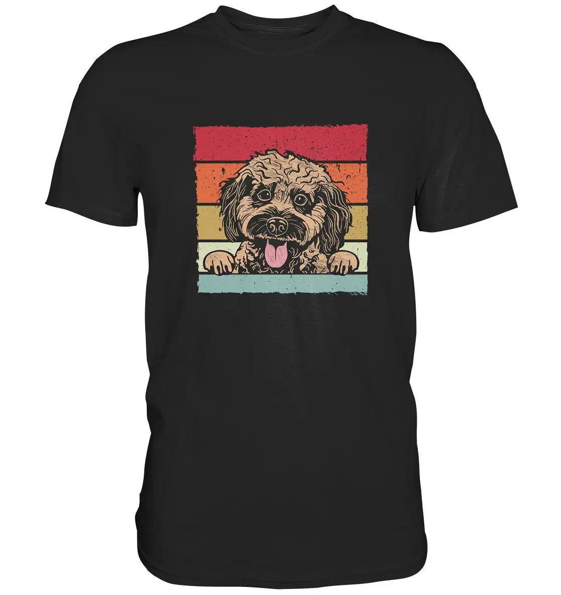 Dog Retro Cockapoo Cockerpoo T Shirt