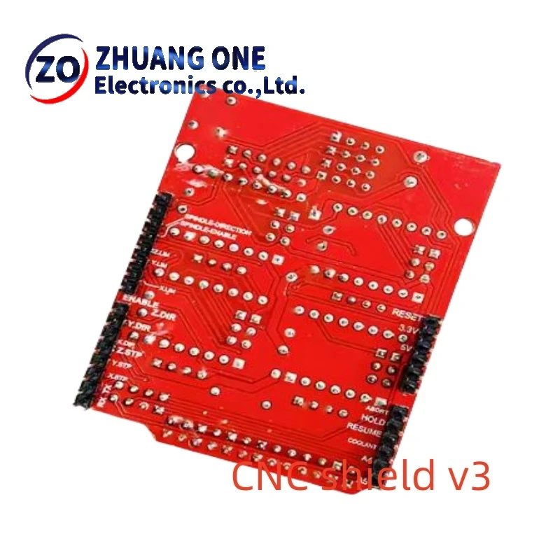 Placa de Expansão para Kit DIY Arduino, Escudo CNC, Escudo V4, Máquina de Gravura v3, Impressora 3D, A4988, DRV8825