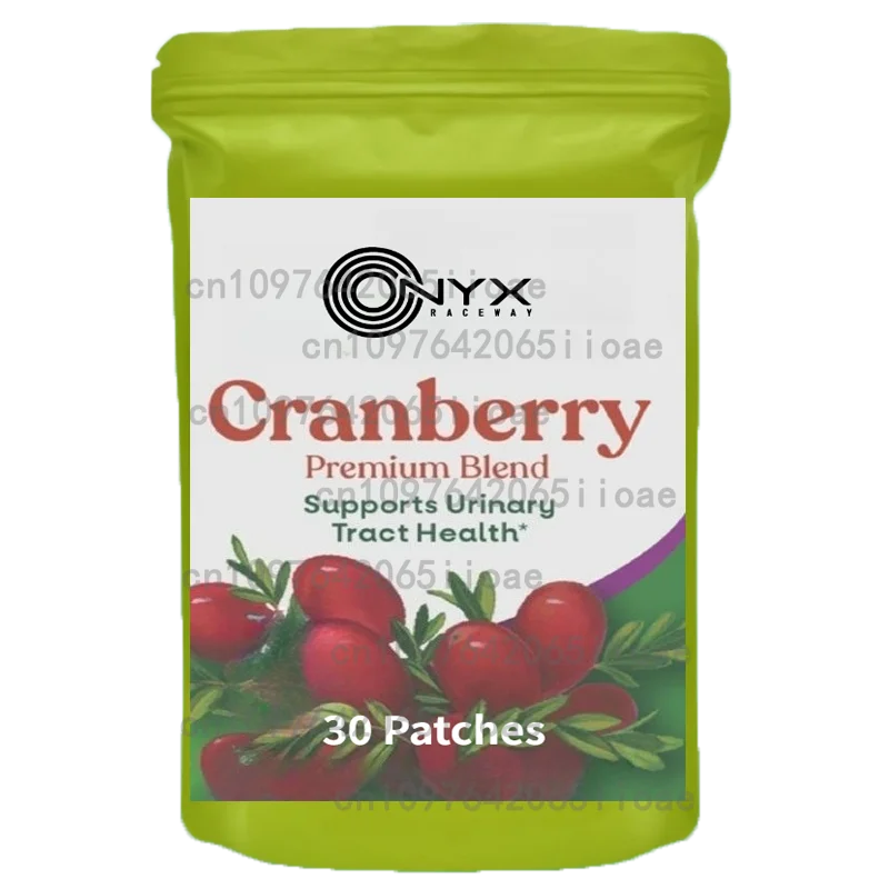

Whole Fruit Cranberry Transdermal Patches Plus Dandelion & Uva Ursi - UTI Support Cleanse & Urinary Tract Health 30 Patches