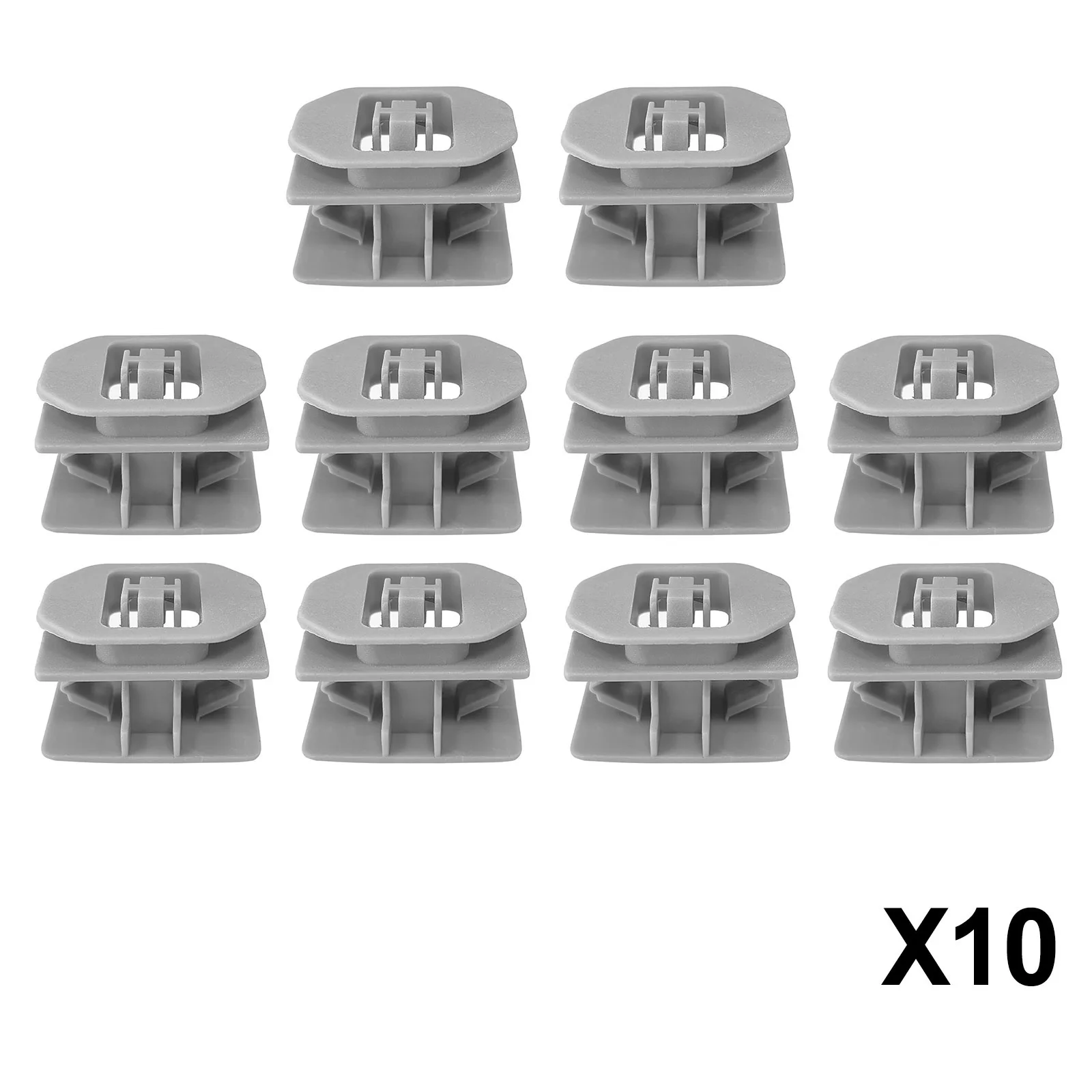 10x For Ford Kuga Escape Mondeo Fusion Transit KA+ Ecosport Lower Side Skirt Sill Rocker Panel Moulding Molding Trim Cover Clips