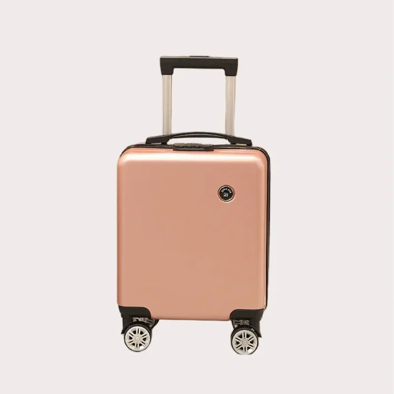 14 Inch Lightweight Suitcase: Perfect for Business Travel - Durable, Hard Shell, 4-Wheeled Spinner, ABS Material, Password Lock