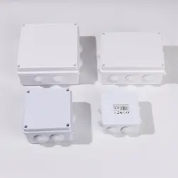 Caja de alimentación de rama de Cable de conexión IP65 para exteriores, carcasa de Cable interior, cajas de Control eléctrico, caja de conexiones